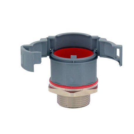 EMBFS-36-50/G 10106890 WISKA Raccordo rotante GREY PA IP68 per tubo DN36/42, filettatura metallica M50