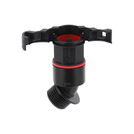 EBF45-10-12/B 10108876 WISKA Ip68 nero 45o PA raccordo gomito per tubo DN10/13, filo M12