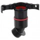 EBF45-12-16/B 10106958 WISKA Raccordo gomito 45o PA nero IP68 per tubo DN12/16, filo M16