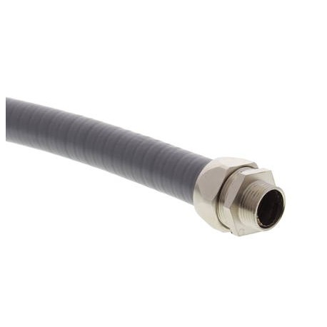 BMCG-PVC-S-17/G 10109033 WISKA Tubo metallico rivestito con PVC liscio grigio DN17