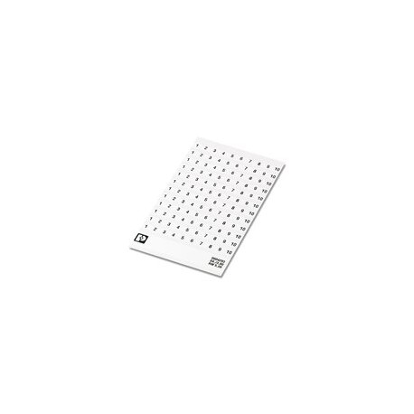 SK 5,08/3,8:FORTL.ZAHLEN 0804293 PHOENIX CONTACT Marker card