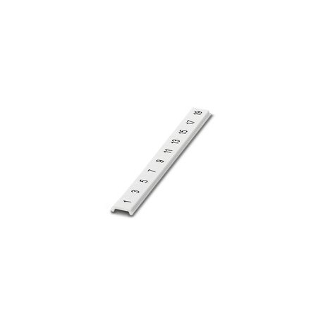 ZBF 6,LGS:UNGERADE ZAHLEN 0810876 PHOENIX CONTACT Zack Marker strip, flat