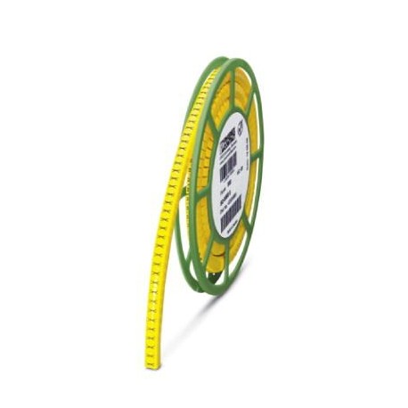 SD-WMS 10 (CH)R YE 0826255 PHOENIX CONTACT Brassard d'identification des conducteurs, jaune, Longitudinal: l..