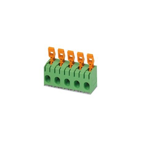 PLH 16/ 4-15 MIX BK/GN 1825131 PHOENIX CONTACT Borne para placa de circuito impreso, corriente nominal: 76 A..