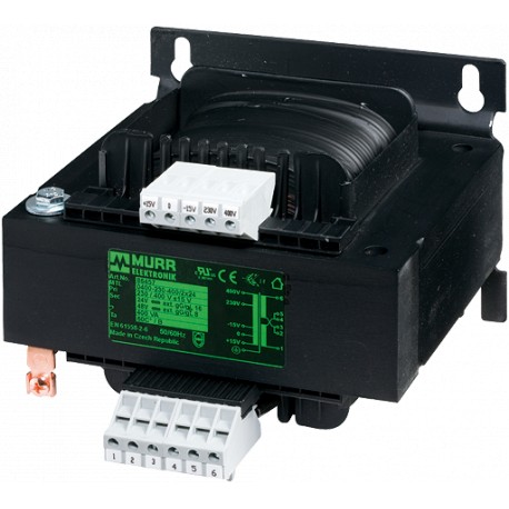 866158 MURRELEKTRONIK MST single-phase control and isolation transformer P:2500VA IN:690VAC OUT:230VAC