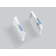 01136 WÖHNER bracket set (left-right) for 3p closing profiles for 01554 and 01555