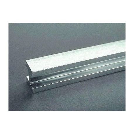 01190 WÖHNER Double profile bar T, 720mm2, 1600A, 3.60mt, tinned copper