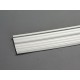 01237 WÖHNER Perfis de proteção para sist. Duplo e triplo T, longo. 2,4m, profundidade de 76mm