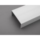 01314 WÖHNER Profile front closure sist. 60 mm Compact, L-700mm, should be used with art. 01317
