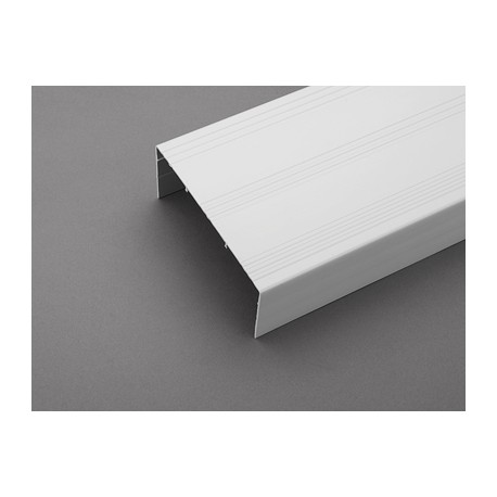 01314 WÖHNER Profile front closure sist. 60 mm Compact, L-700mm, should be used with art. 01317