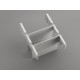 01361 WÖHNER Separation bridge set for 01145, 01145, 01274, UL regulations, Width 145 mm