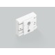 01421 WÖHNER Distanceur, adapté pour le support de barre 01430 (ensemble composé de 4 spacers), sist. 185Pui..