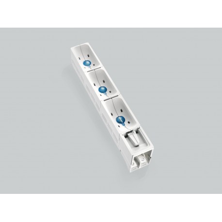 01438 WÖHNER Faixa de conexão, 3 postes, 800A, W100mm, parafusos M12, sist. 185Power