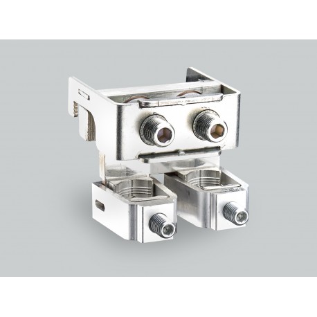01441 WÖHNER Module de connexion 1 pôle, pour connecter 2 câbles, teminals type bride de 300mm2, sist. 185Pu..