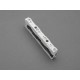 01495 WÖHNER Support de barre universel 3 poteaux système de 60mm, fixation intérieure