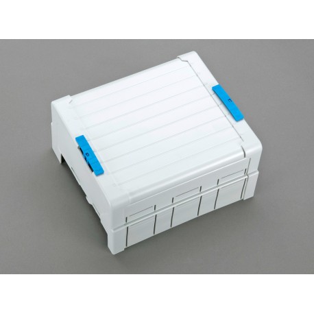 01596 WÖHNER Cobrir 228x200x90mm, sistema 60Classic, 3 polos