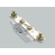03213 WÖHNER Base neutra secionável, 630 A, parafuso em dois lados