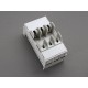 03199 WÖHNER NH00 160A fuse holder base, flange, up/down connection, 3p
