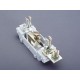 03384 WÖHNER Base fus. NH 250A, size 1/1P Bar mounting
