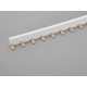 31057 WÖHNER Comb bar 1p 1m 35mm2. Isolated220A step 27mm