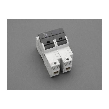 31285 WÖHNER Ambus J-Carrier, Class J 2p fuse holders, 30A/600V, 21x57