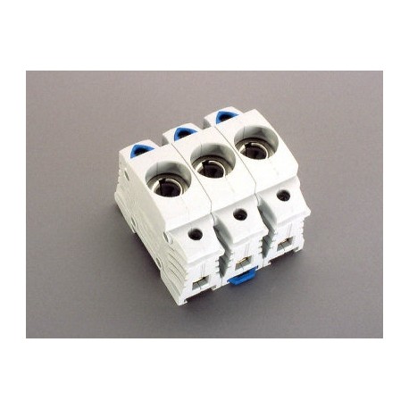 31288 WÖHNER TRITON Sicherungsbasis Druckhalterung E 14/3 Pole
