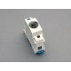 31291 WÖHNER TRITON fuse base Pressure mount E 18/1 pole