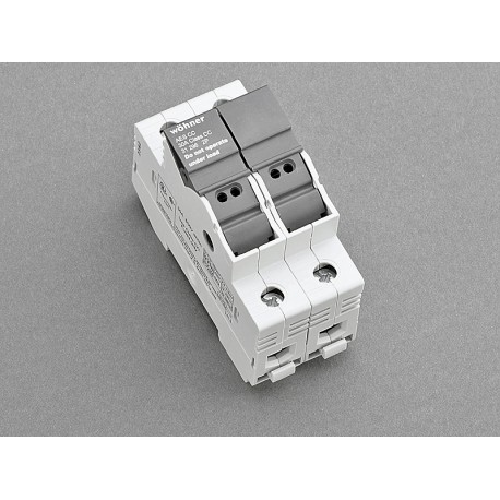 31296 WÖHNER Держатель предохранителя класса CC 2p, 30A / 600V