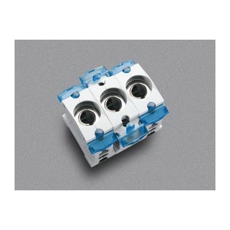 31302 WÖHNER Fuse holder D0 mounting panel E 14/3, protected against accidental contact