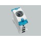 31303 WÖHNER Fuse holder D0 mounting panel E 18/1, protected against accidental contact
