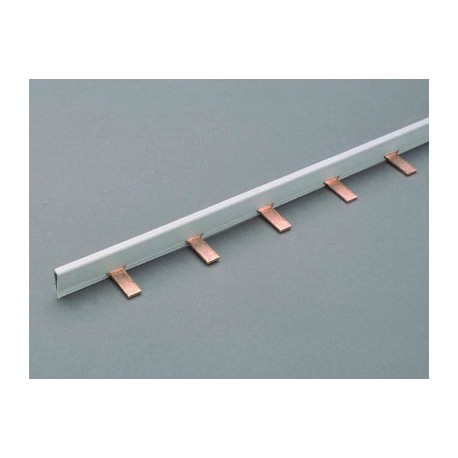 31309 WÖHNER Comb bar 1p 1m 16mm2 Insulated 75A, step 40mm