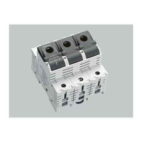 31314 WÖHNER Sicherungsabschalter D0 bis 63A, 3 Pole