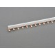 31548 WÖHNER Comb, 1,000VDC, 1p, bridge type, 125A, step 18mm, 25mm2 L'1 mt
