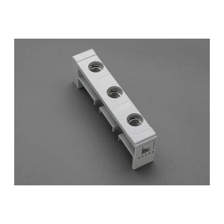 31936 WÖHNER Base neoced D0, sys. 60mm bar 5 or 10mm E18/3p, with side space, with lid included