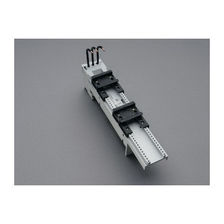 32402 WÖHNER 60Classic Dual Body 25A EQUES Adapter, 2 Adjustable Guides, 45mm L: 260 4mm2 cable