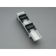 32485 WÖHNER Support for EQUES 60Classic components, 2 adjustable guides, 54mm L: 260