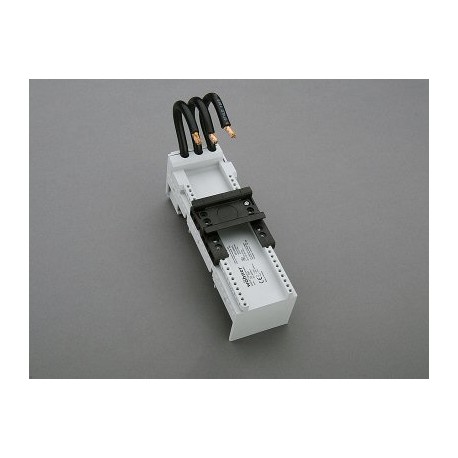 32591 WÖHNER Adaptateur EQUES 30Compact, 63A, 1 guide DIN, 54x160, sist. 30Compact
