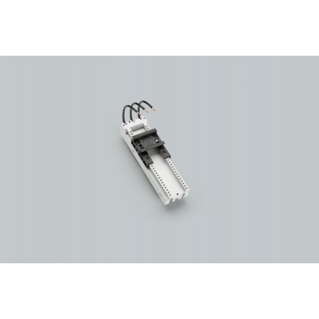 32684 WÖHNER EQUES CrossBoard Comfort 45, Adapter An-45mm, 6mm2, 32A, 1 scrollbare DIN-Schiene