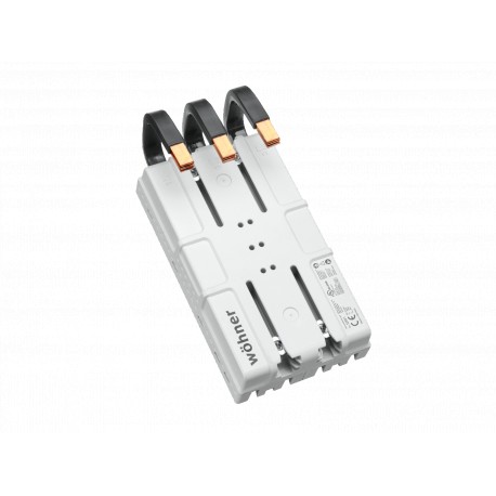 32691 WÖHNER Eques CrossBoard, Universal Adapter 160A, for aut. molded box with a distinction between 25mm m..