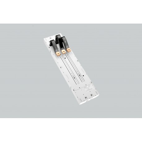 32743 WÖHNER EQUES185Power, Bar Adapter, 630A, Universal, for mounting on perforated bars, top/bottom connec..