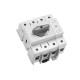 33028 WÖHNER Capus Panel, 125A, 3p+N, 50-70mm2 switch-seiter, SD3-4