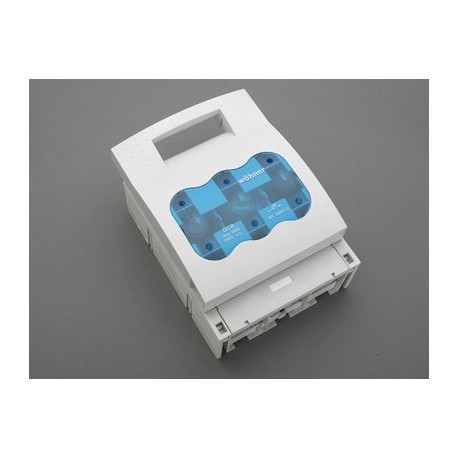 33202 WÖHNER Disconnector NH2 400A Mounting panel, screw M10