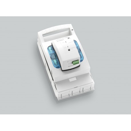 33329 WÖHNER NH 160A disconnector, panel mount, screw both sides, disp. fusion electronic, size 00