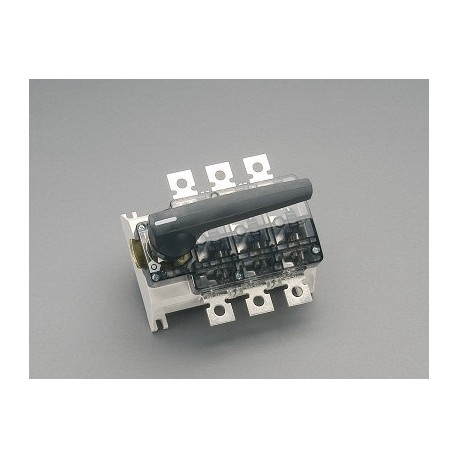 33333 WÖHNER 3p, 250A load cut switch, board mount, gray lever