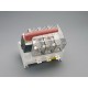 33361 WÖHNER Capus, disconnector, 3p, with fuses, M10 screw, red lever, size 2, 400A, board mount