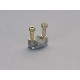 33364 WÖHNER Flange connector for plet. Flex., 14x9 mm, LTS-250