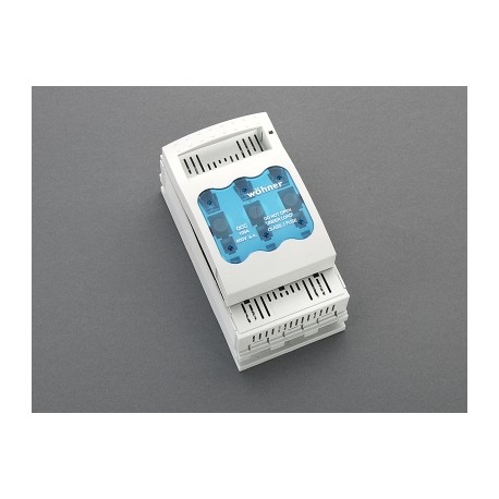 33408 WÖHNER Class J fuse holder, 61-100A (29x117), panel mount
