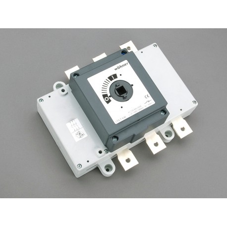 33432 WÖHNER CAPUS Panel, interruptor corte en carga 3P sin maneta, 630A, tornillo M10