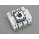33442 WÖHNER CAPUS Panel, 3P+N load cut switch without lever, 160A, Flange 95 mm2