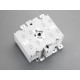 33461 WÖHNER CAPUS Panel, 3P load cut switch without lever, 630A, M12 screw